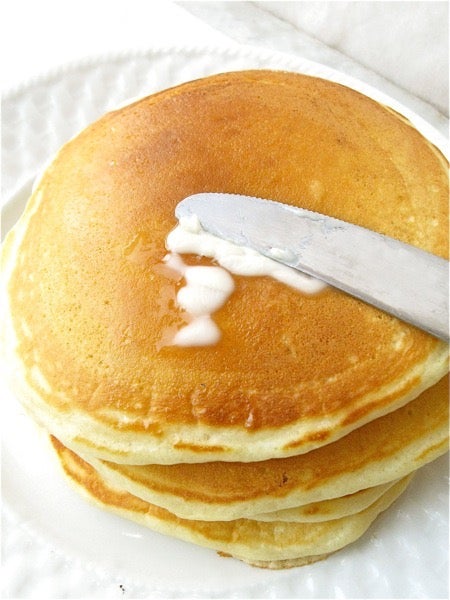 Simply Perfect Pancakes via @kingarthurflour