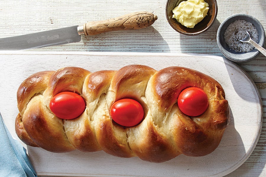 greek-tsoureki