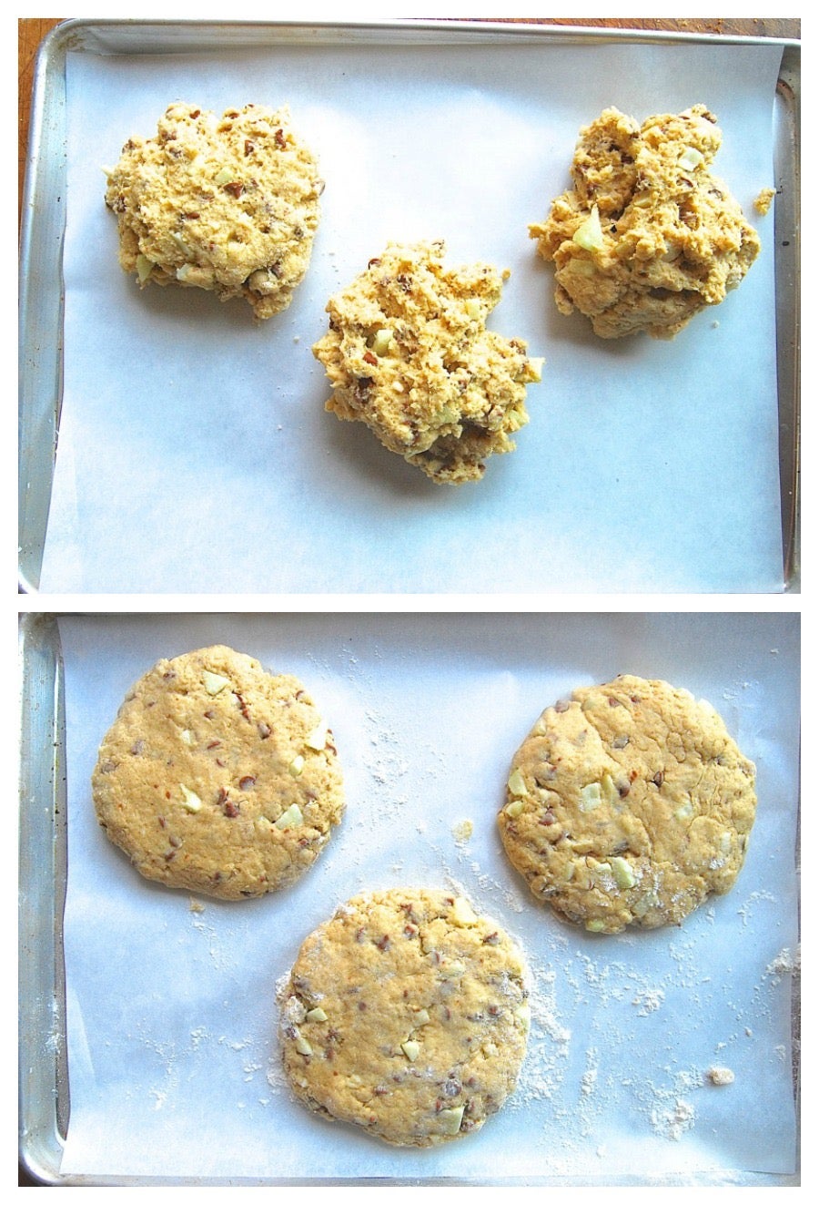 AnEasyWayToShapeScones via @kingarthurflour