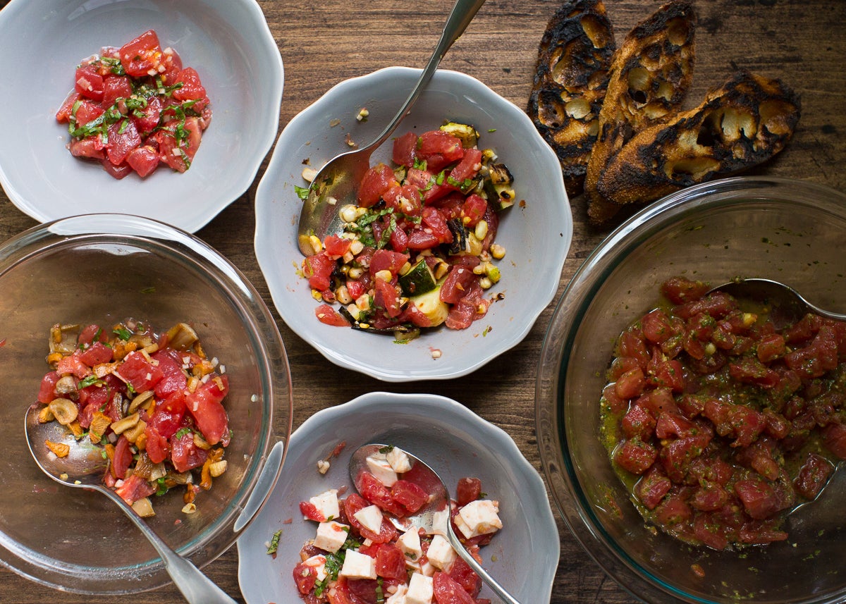 Tips for a better bruschetta via @kingarthurflour
