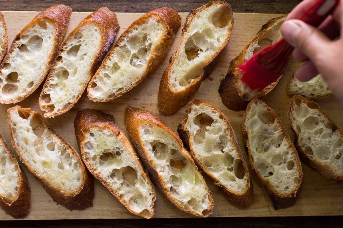 Tips for making a better bruschetta via @kingarthurflour