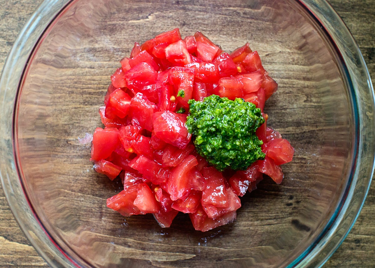 Tips for making a better bruschetta via @kingarthurflour
