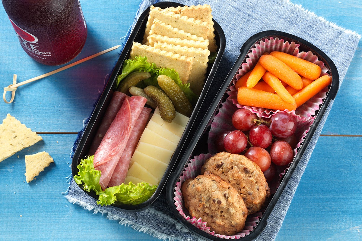 Lunch box bento via@kingarthurflour