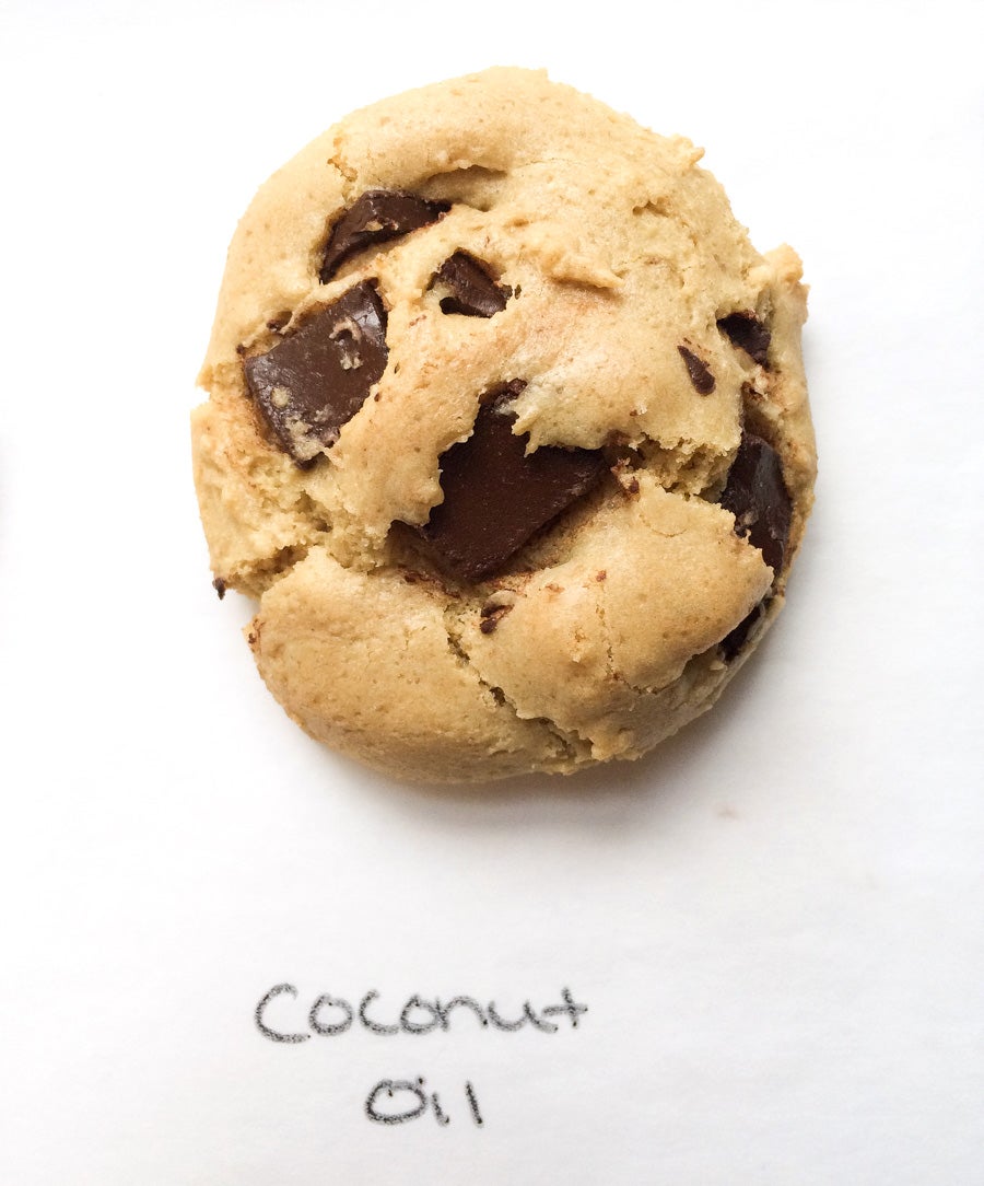 Fat Substitutes in Gluten-Free Baking: Chocolate Chip Cookie Test via @kingarthurflour