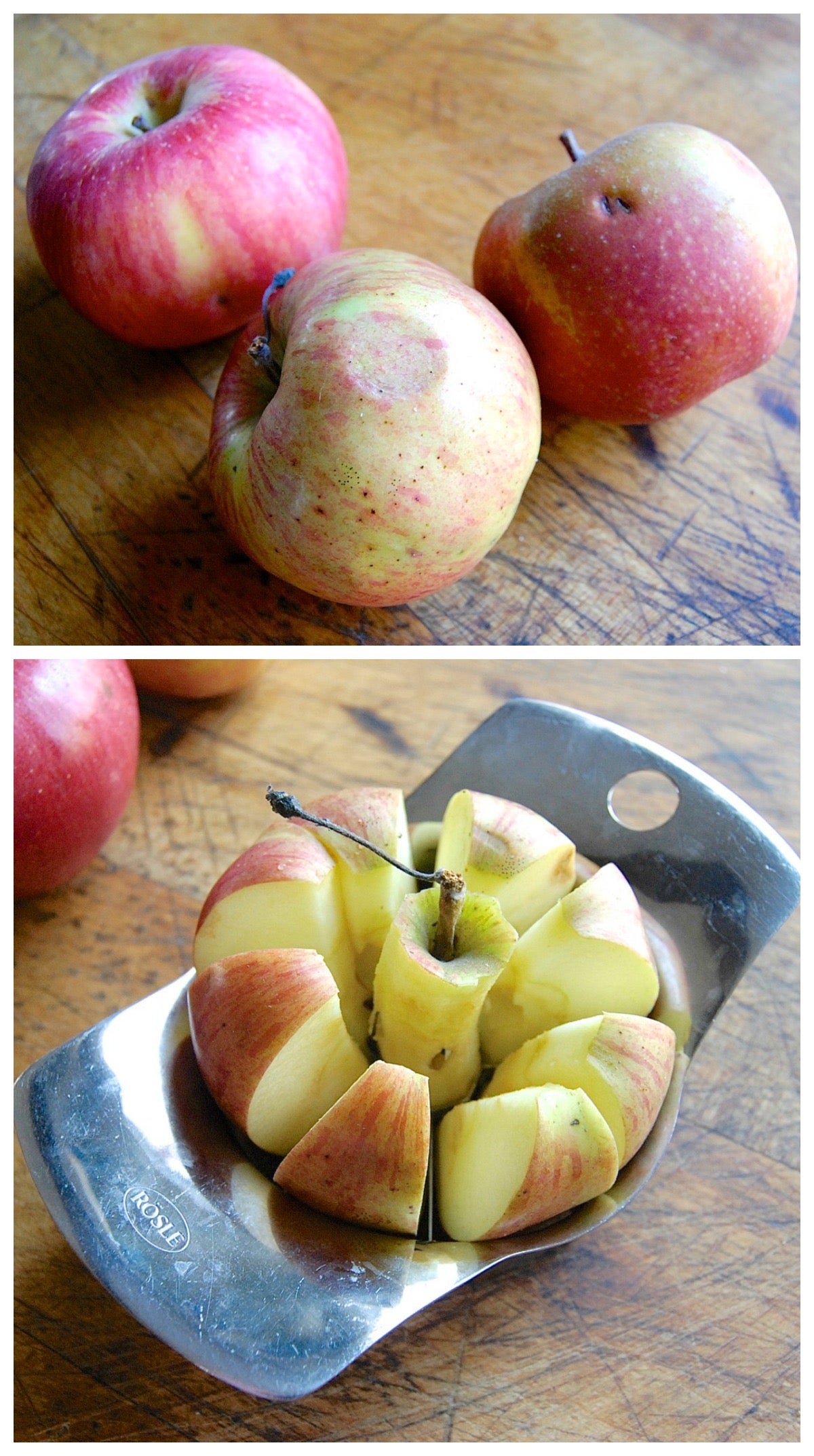 Farm to Table Harvest Apple Cranberry Cake via @kingarthurflour