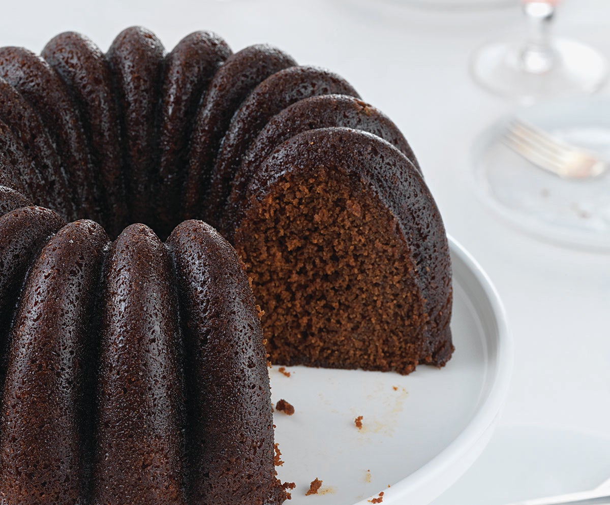 Gingerbread Bundt Cake via @kingarthurflour