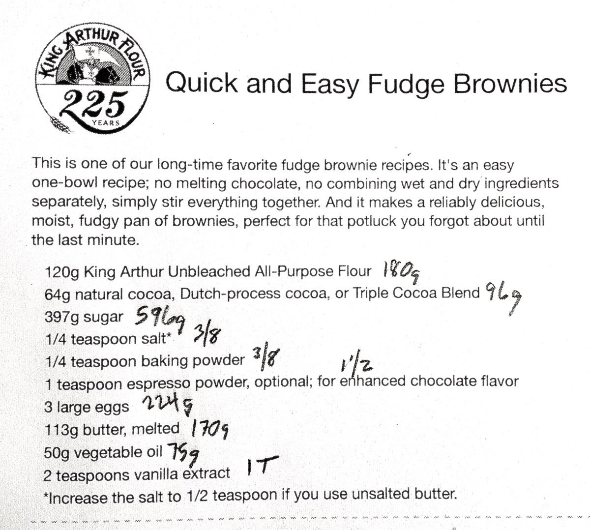 Big Batch Brownies and Bars via @kingarthurflour