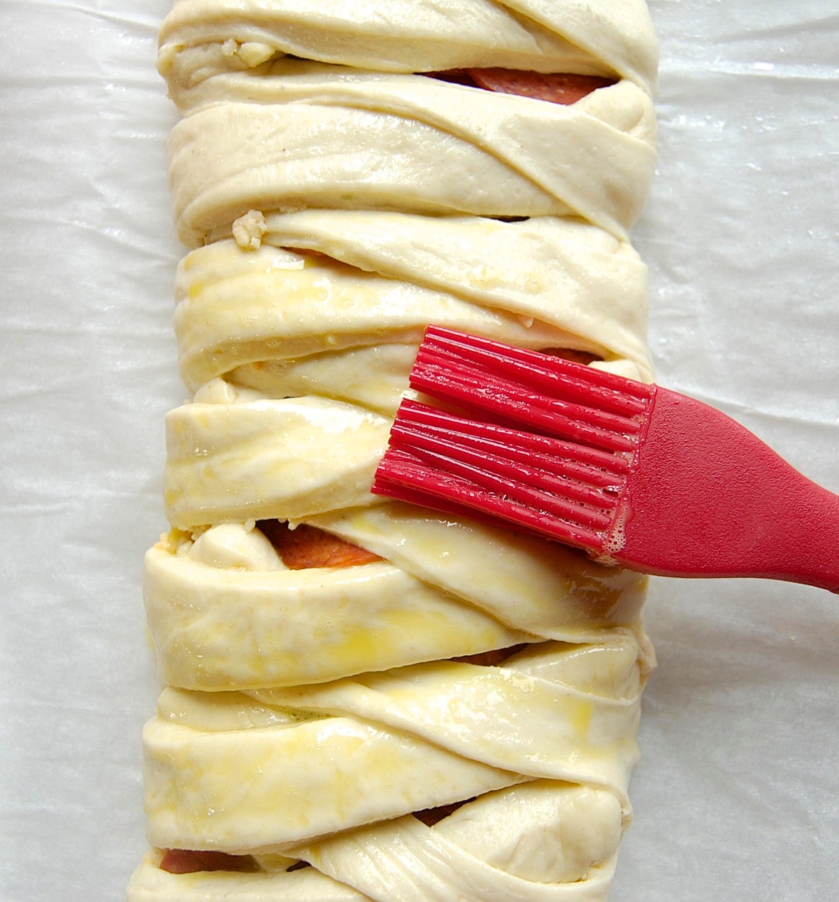 How to Shape a Calzone via @kingarthurflour