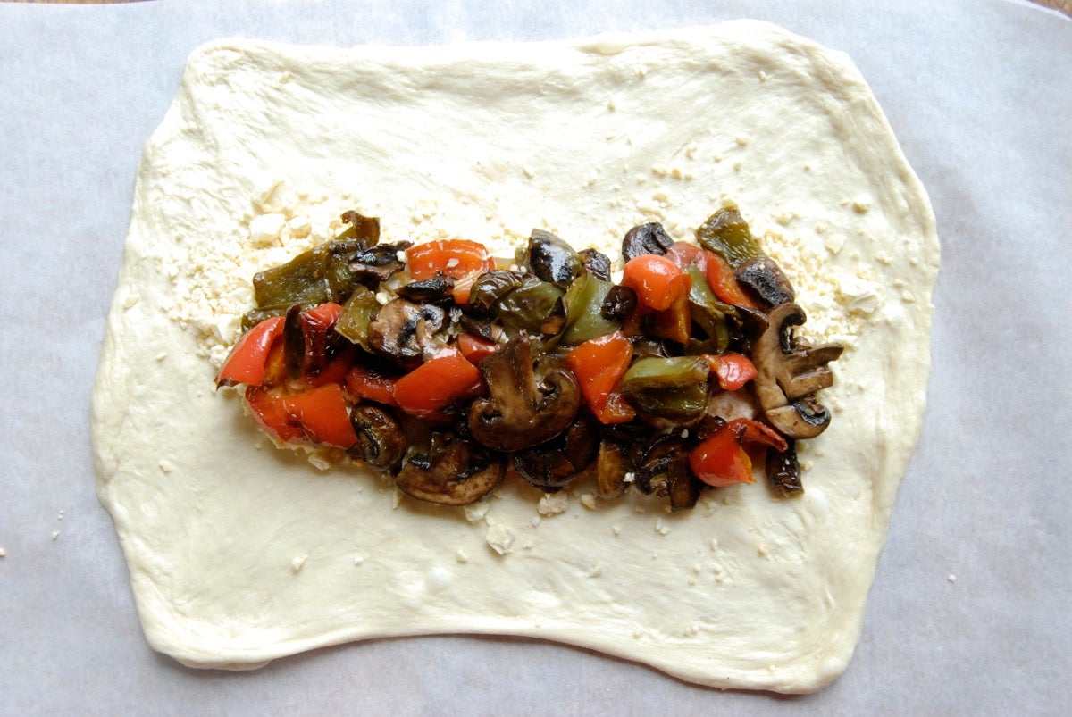 How to Shape a Calzone via @kingarthurflour