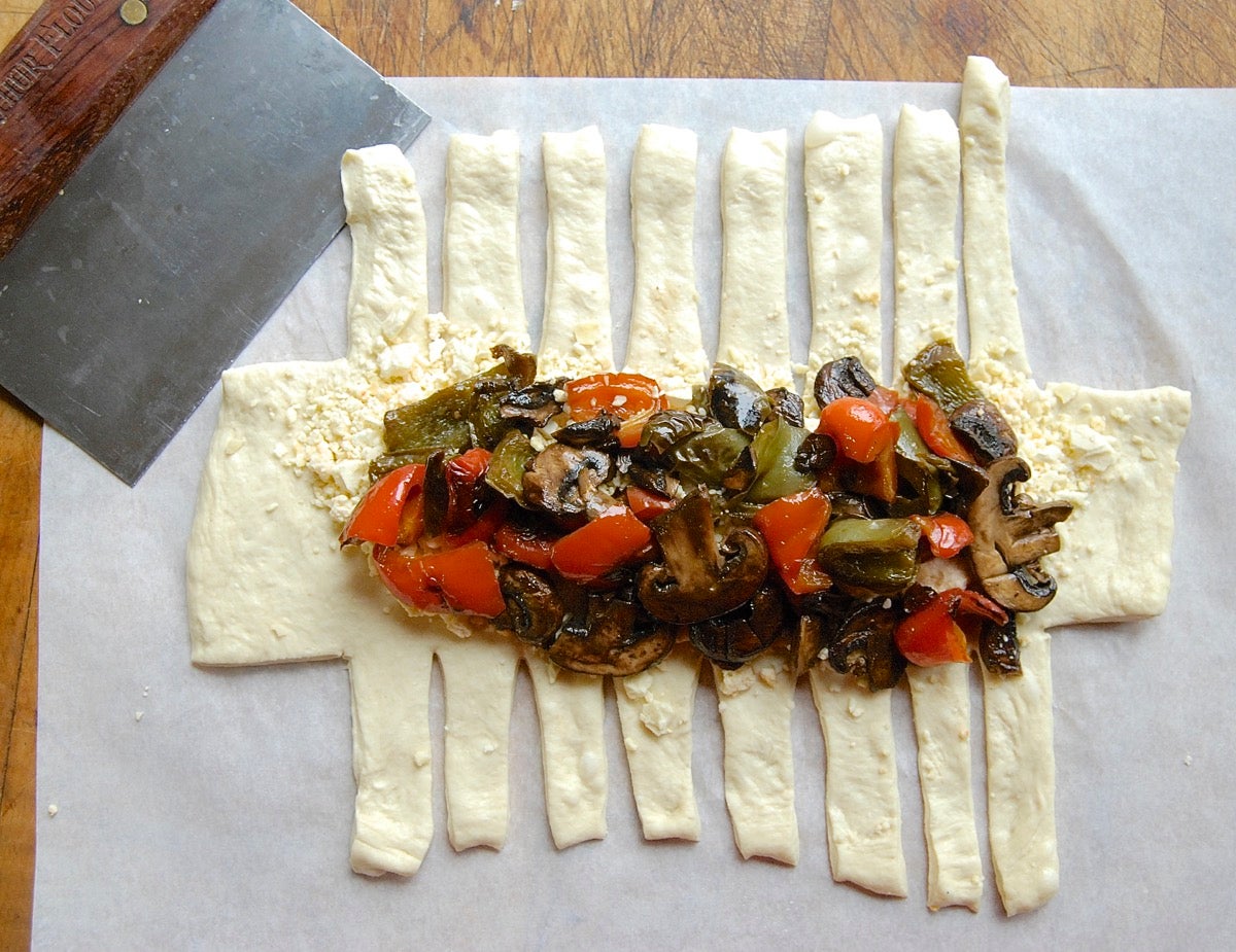 How to Shape a Calzone via @kingarthurflour