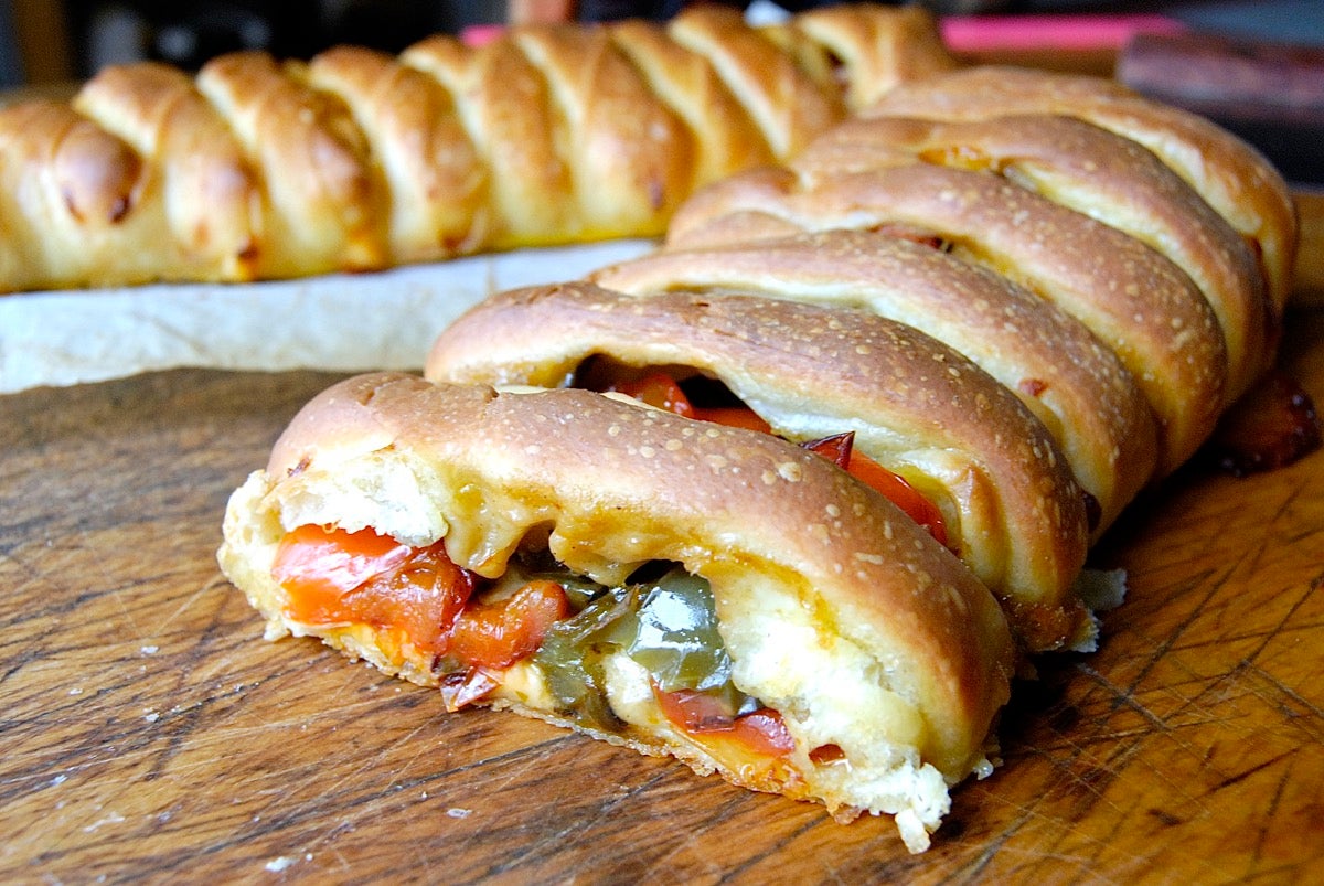 How to Shape a Calzone via @kingarthurflour