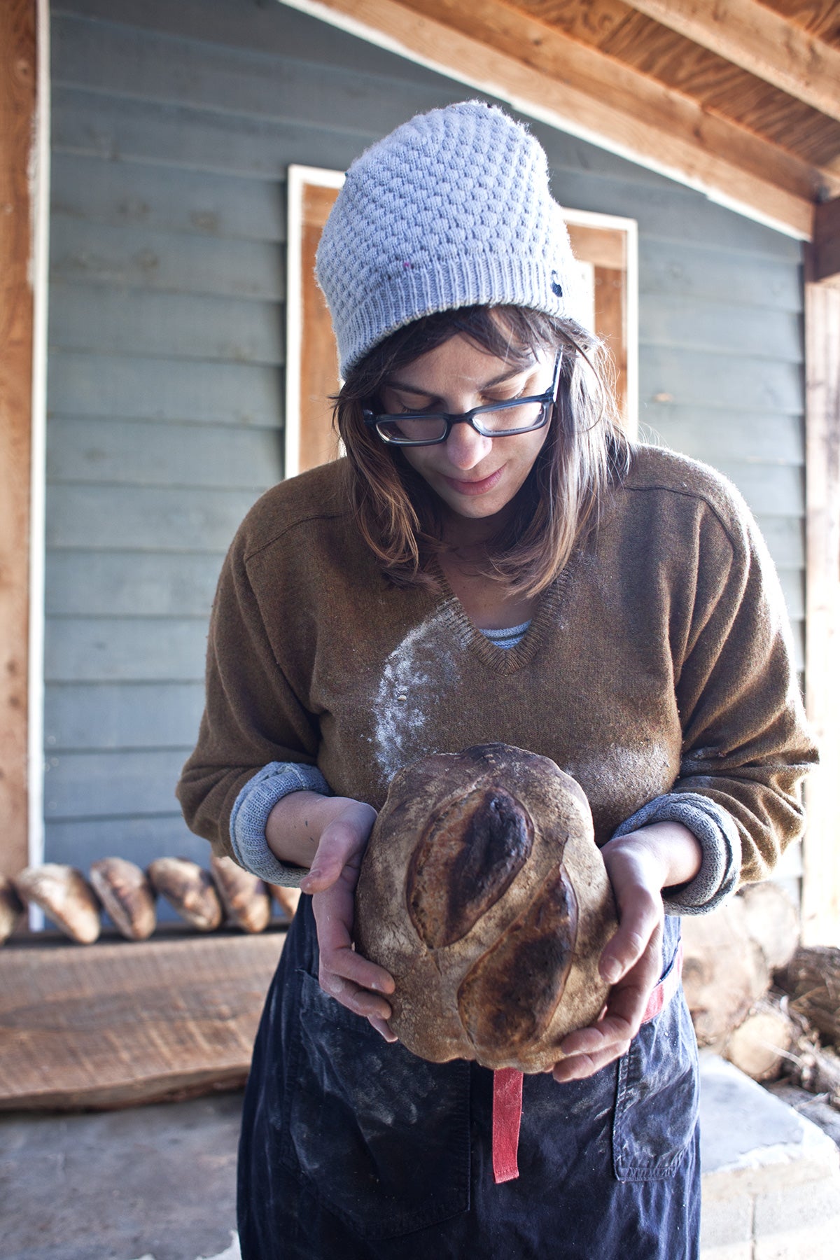 Wood-fired baking via@kingarthurflour
