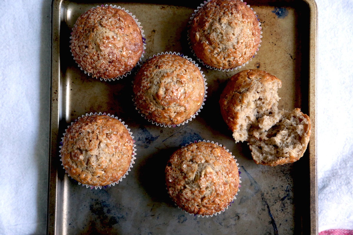 Basic muffins via @kingarthurflour