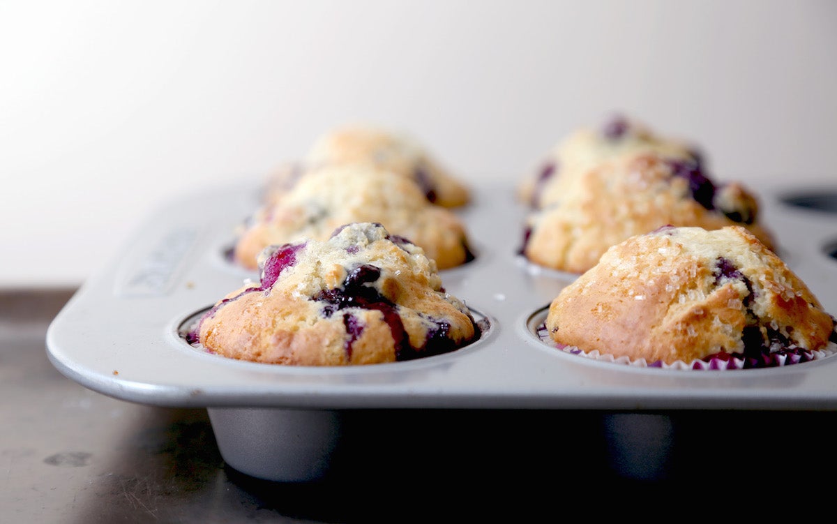Basic muffins via @kingarthurflour