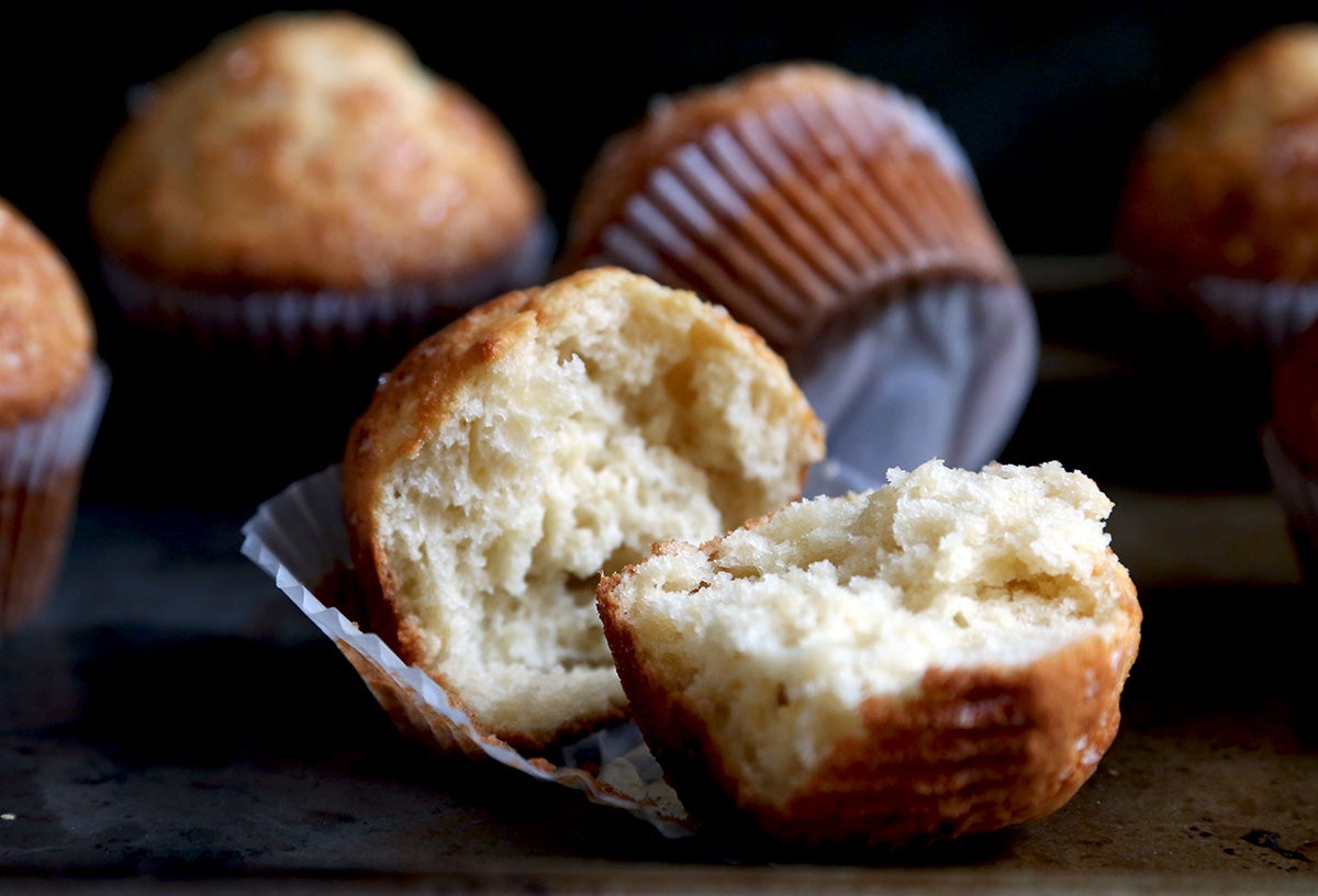 Basic muffins via @kingarthurflour