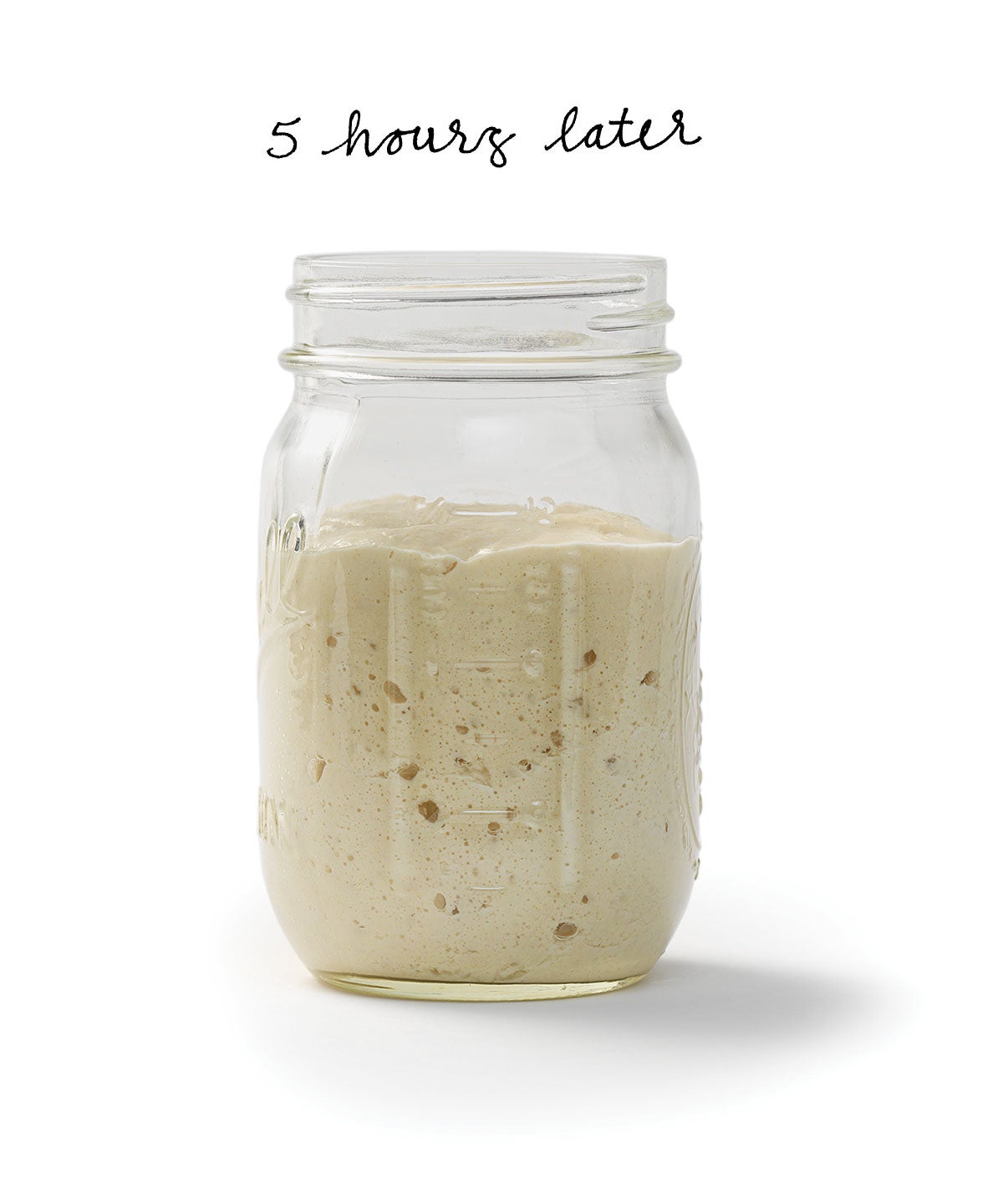sourdough starter via@kingarthurflour