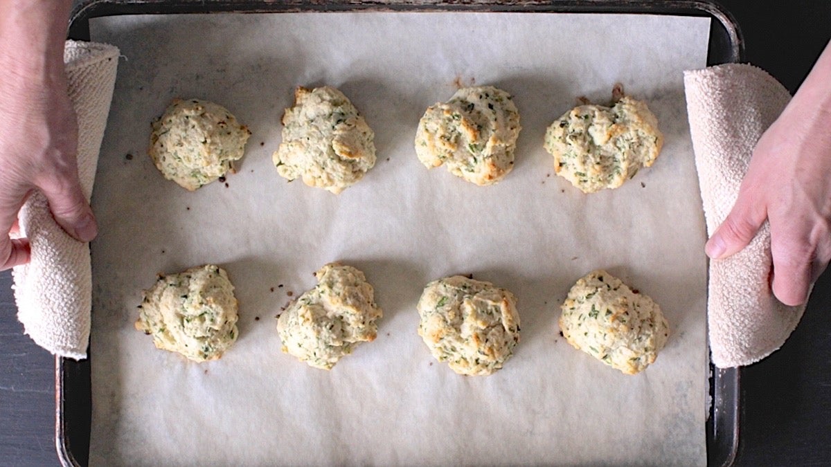 Easy Herb Biscuits via @kingarthurflour