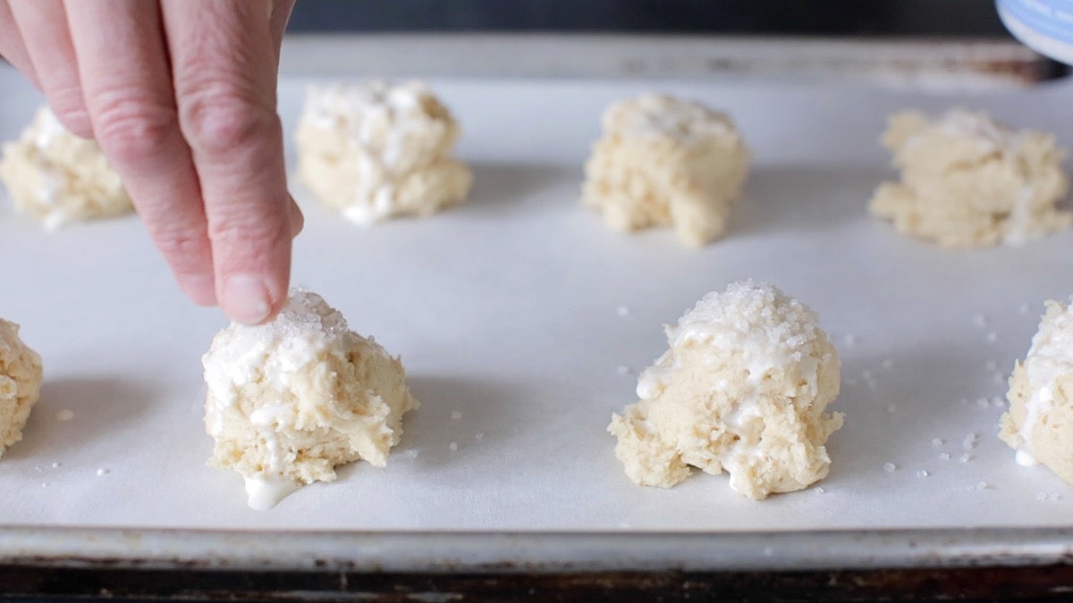 Easy Strawberry Shortcake via @kingarthurflour