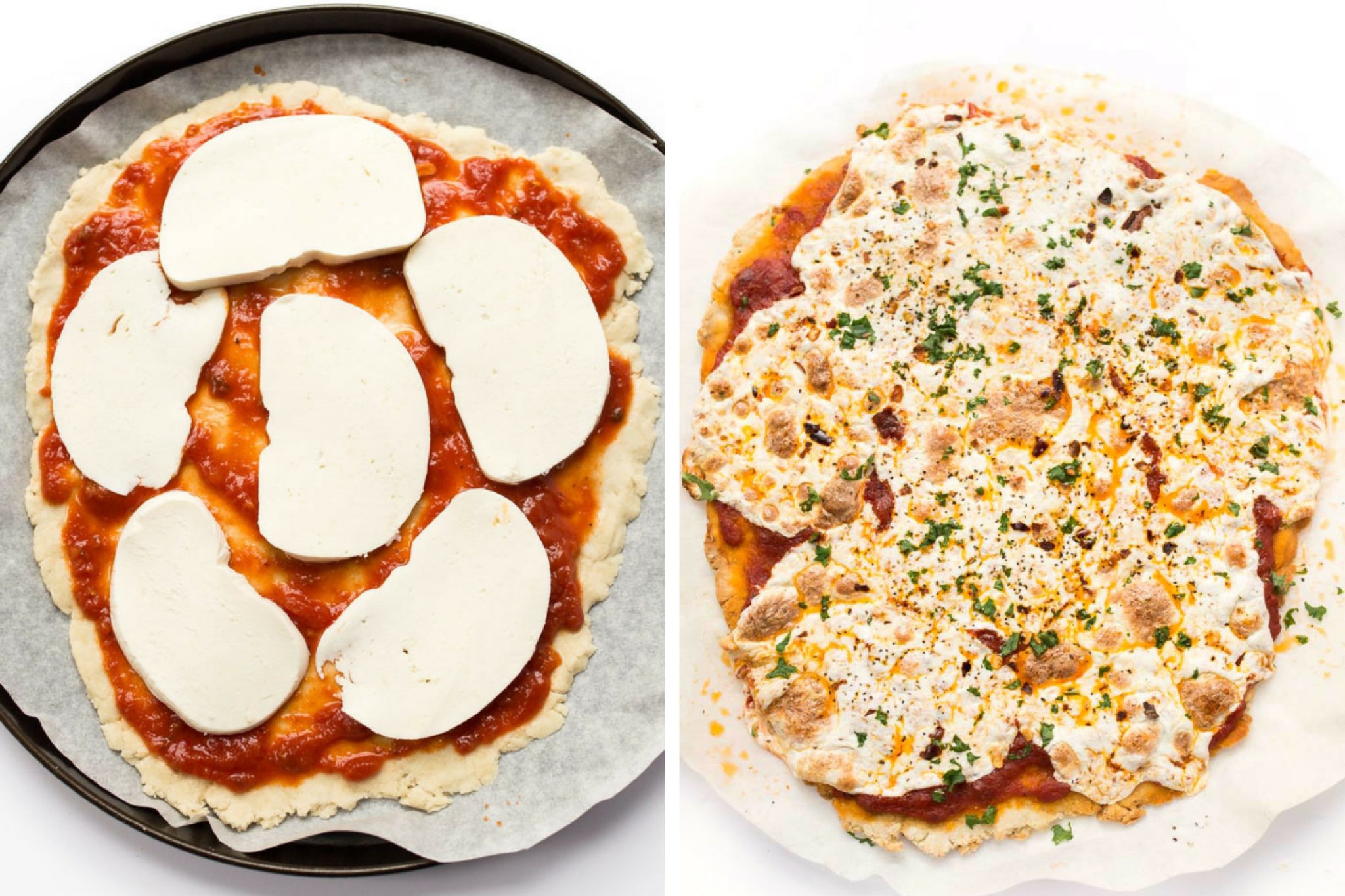 How to make Gluten-Free Thin-Crust Pizza via @kingarthurflour