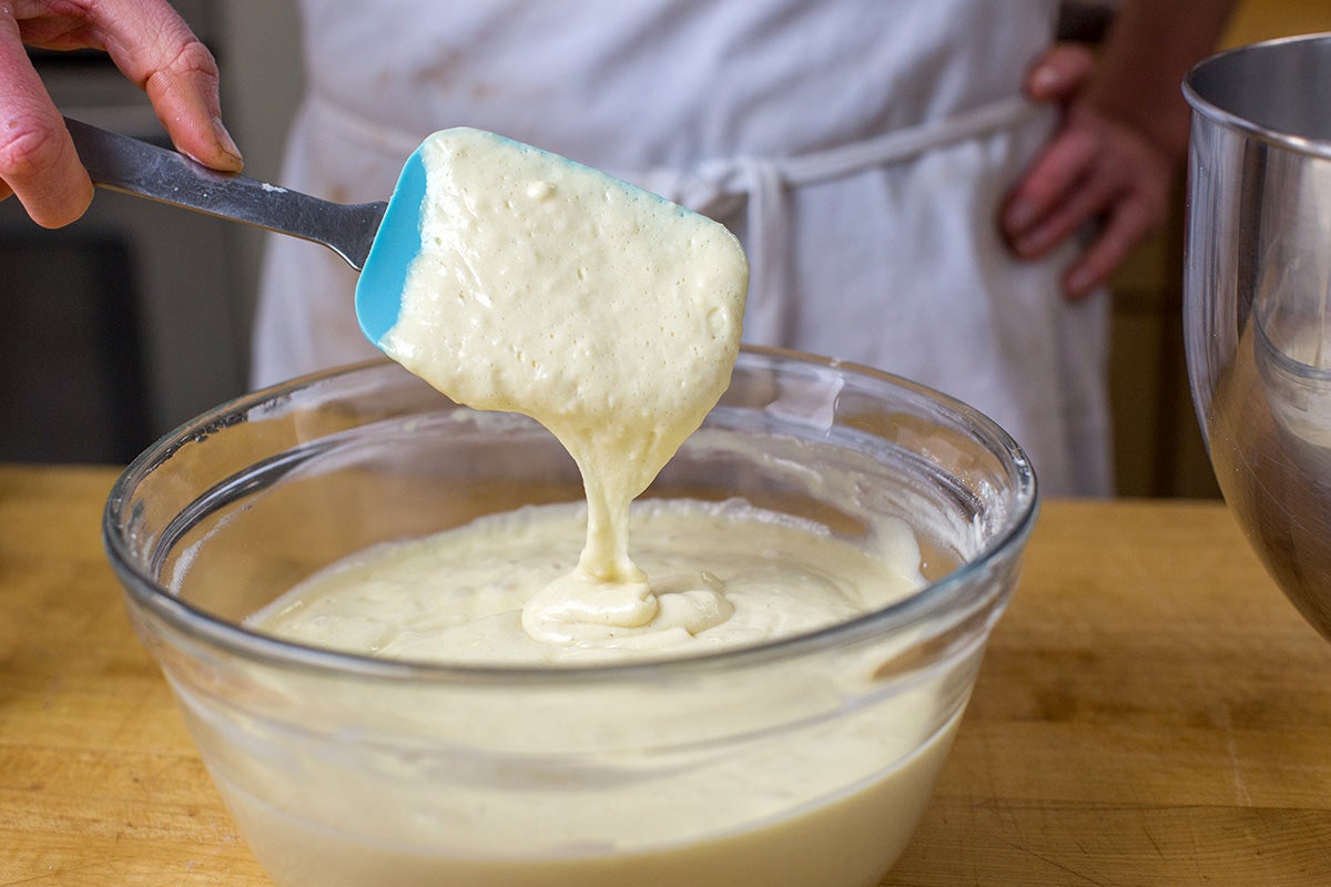 How to make fluffy pancakes via @kingarthurflour