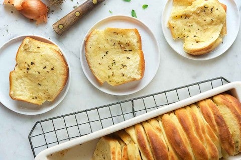 Butterflake Herb Loaf - select to zoom
