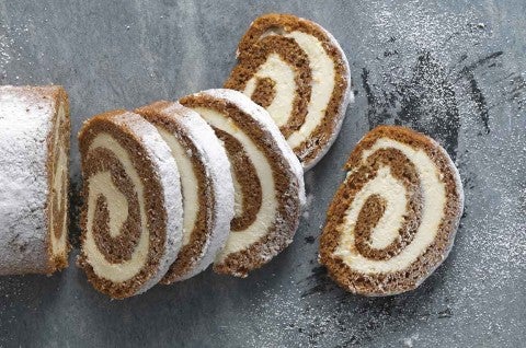 Pumpkin Cream Cheese Roll