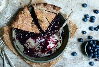 Blueberry Pie with a Twist