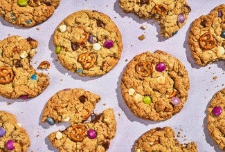 Monster Cookies seen from above