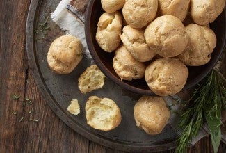 Herb Cheese Puffs