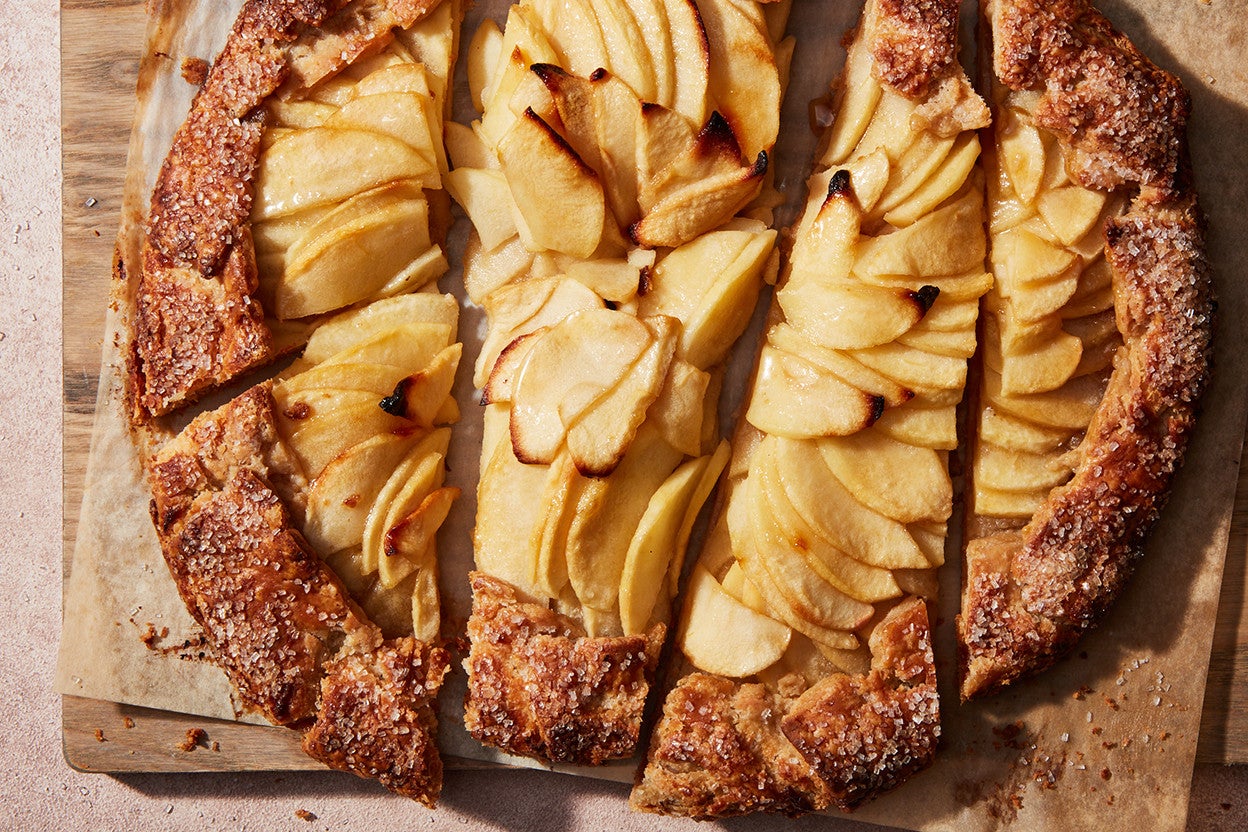 Apple Butter Apple Galette 