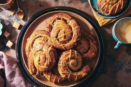 Pumpkin Cream Cheese Danish