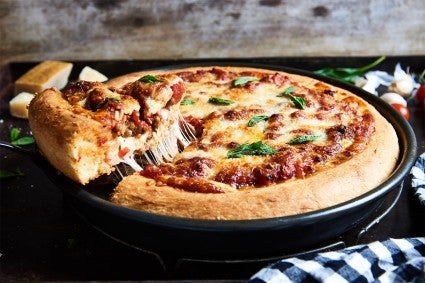 Chicago-Style Deep Dish Pizza